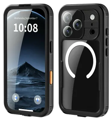 Obrázok produktu pre Vodotesné puzdro MagSafe pre Apple iPhone 18 / 17 Pro Max, 360-stupňové celoplošné krytie