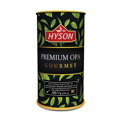 Produktbild von HYSON Premium OPA Schwarz 100g (loser schwarzer Tee)
