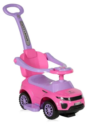 Obrázek produktu pro Odrážedlo auto Lorelli OFF ROAD + Vodicí tyčí PINK