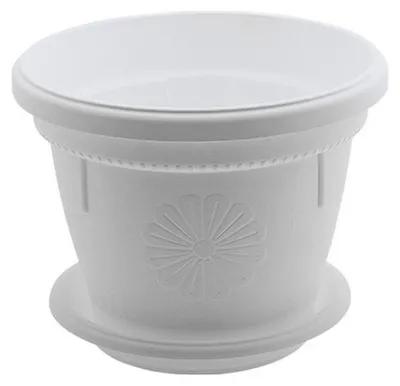 Zdjęcie produktu dla Doniczka Gerber F30CM biała