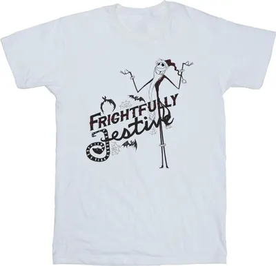 Produktbild von Disney - "The Nightmare Before Christmas Frightfully" T-Shirt für Herren BI51542 (S) (Weiß)