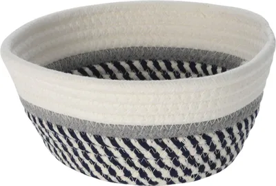 Produktbild von Aufbewahrungskörbe, Baumwolle, 18 x 8 cm, 3er-Set