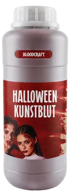 Produktbild von Bloodcraft Kunstblut & Filmblut 500ml | Preiswertes Theaterblut für Spezial Make- Up Effekte & Deko