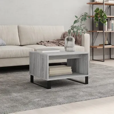 Produktbild von The Living Store Couchtisch Grau Sonoma 60x50x40 cm Holzwerkstoff