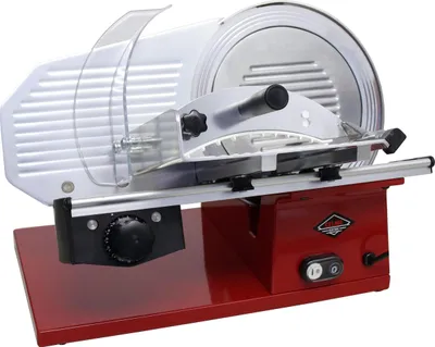 Produktbild von Celme - EVOLUTION 275 Aufschnittmaschine - 275 mm Klinge - 42×55×39 cm - Elegantes Design und Trockengleiten - ROT