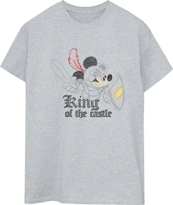 Produktbild von Disney - "King Of The" T-Shirt für Damen BI39094 (S) (Grau)