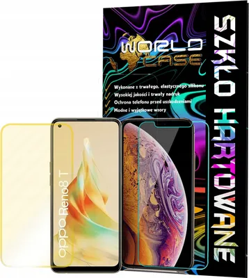 Produktbild von Getöntes Glas für OPPO RENO8 4G / 8 / 8z Bildschirmschutzglas