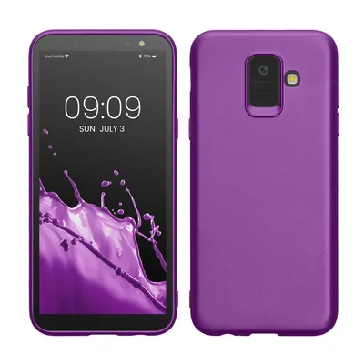 Produktbild von kwmobile KWM000009CD008C, Cover, Samsung, Galaxy A6 (2018), Violett