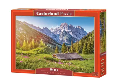Produktbild von Castorland Summer in the Alps 500 pcs, 500 Stück(e), Landschaft, 9 Jahr(e)