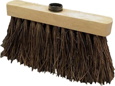Produktbild von Piassava Natur100% Holz Besenkopf für den Außenbereich BIGBROSS