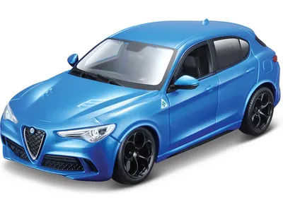 Obrázek produktu pro Bburago 1:24 Alfa Romeo Stelvio modrá 18-21086