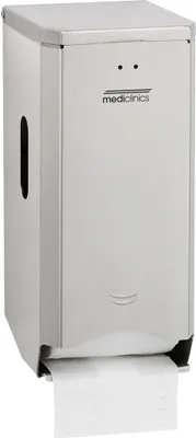 Produktbild von Mediclinics 2Rollenspender - Toilettenpapierspender - Edelstahl