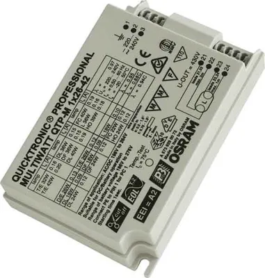 Immagine prodotto di Alimentatore Quicktronic Multiw. - Alimentatore elettronico 1x26 ... 42W QTPM1X26-42/220-240S