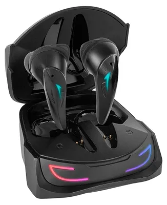 Immagine prodotto di Mars Gaming MHI-ULTRA Nero Cuffie senza fili TWS RGB Flow Bluetooth 5.3 Tripla cancellazione del rumore Batteria 24H