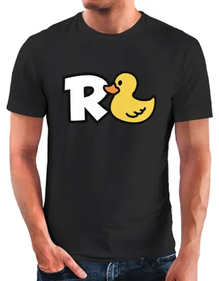 Produktbild von Herren T-Shirt für Rentner Motiv Ente lustiges Geschenk zur Rente witziger Spruch zum Ruhestand MoonWorks® schwarz L