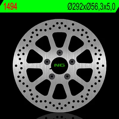 Image de NG BRAKES Bremsscheibe rund starr