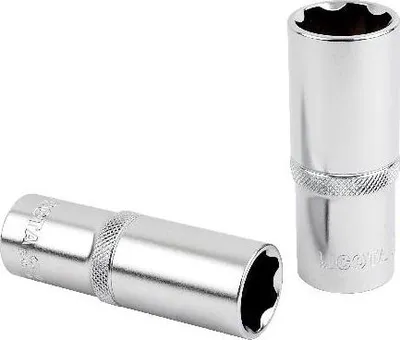 Produktbild von 17mm Superlock Nuss aus CrV-Stahl – lange Ausführung, 1/2 Zoll-Antrieb