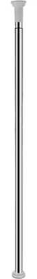 Image de Jiubiaz Barre télescopique en acier inoxydable 110-200CM Barre de douche,Barre de rideau de douche sans percer | Barre de tension, ajustable par rotation, maintien sûr | comme barre de douche