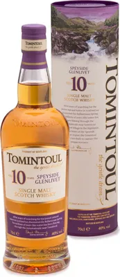 Produktbild von Tomintoul 10 Years 700ml + Box 40% Vol.
