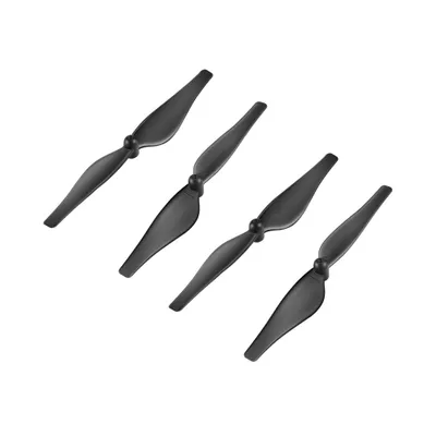 Image de 2 paires d'hélices en carbone pour DJI Tello, pales de rechange de haute qualité, noires