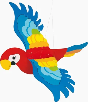 Immagine prodotto di goki GK454 Pappagallo animale oscillante, multicolore
