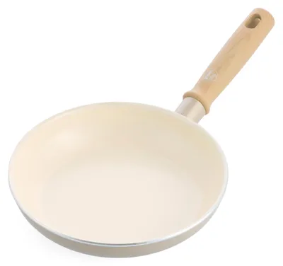 Productafbeelding van GreenChef Nordics keramische anti-aanbak koekenpan, 20 cm, geschikt voor inductiekookplaten, met koelhandvat