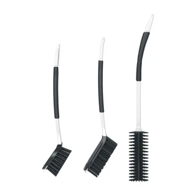 Produktbild von Rival 3-teiliges Spülbürsten Set Curve-Line mit Gumminoppen anthrazit