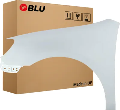 Image de BLU Aile Compatible avec VW Volkswagen GOLF VI 6 SCHRÄGHECK LB9A Gauche Weiss CandyWeiss | 2008-2016 | Avant | Peint| Prêt à Monter | Acier