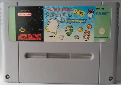 Produktbild von Heberekes Popoitto - SNES Super Nintendo Entertainment PAL Version