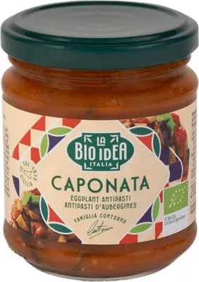 CAPONATA Z BAKŁAŻANA BIO 200 g - LA BIO IDEA