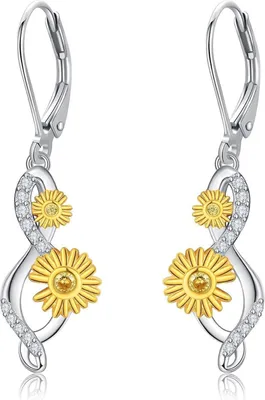 Produktbild von Gänseblümchen Ohrringe 925 Sterling Silber Blumen Ohrstecker