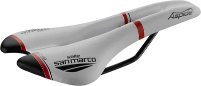 Obrázek produktu pro San Marco Aspide Racing Narrow Open sedlo na kolo bílé černé červené