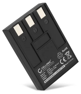 Immagine prodotto di CELLONIC 1x Batteria per Fotocamera Compatibile con Canon Digital IXUS II, Digital IXUS i, Digital IXUS 750, NB-3L – (750mAh, 3.7V)