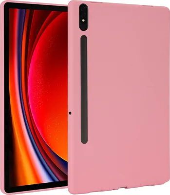 Obrázek produktu pro Pro Samsung Galaxy Tab S10 Plus / S9 Plus FE Plus / S8 Plus TPU silikonové pouzdro Tablet Case Ultra tenké pouzdro Růžové