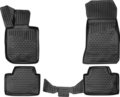 Produktbild von AD Tuning Gummi Fußmatten Set für 3er BMW G20 + G21, Bj. 2019-