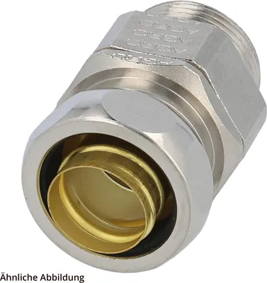 Obrázok produktu pre USDR-M kovová tvarovka s rovným závitom M20x1,5 pre vonkajší priemer hadice 17,0 mm pre vnútorný priemer hadice
