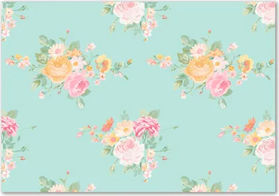 Produktbild von Tulup® Glas-Bild - 100 x 70 - Wandbild aus Glas - Wandkunst - Wandbild hinter gehärtetem Sicherheitsglas - Blumen & Pflanzen - Blumenmuster - Mehrfarbig