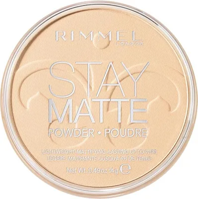 Productafbeelding van Rimmel Stay Matte, transparant, geperst poeder, mat, 14 ml, voor dames