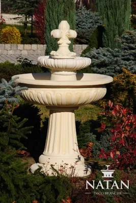Image de Fontaine Jardin Étang Fontaine 138cm Fontaine en pierre Fontaine de jardin Nouveau