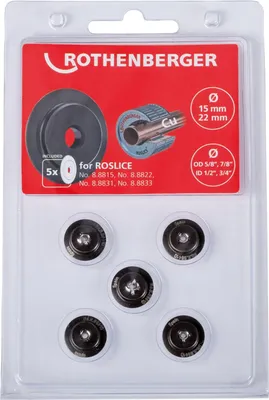 Produktbild von ROTHENBERGER Schneidrad Für Roslice, R Ohrabschneider, 15+22mm