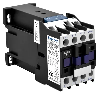 DC-Schütz CJX2-1801, DC24V, 3-polig, 1 NC, 18A, 380V