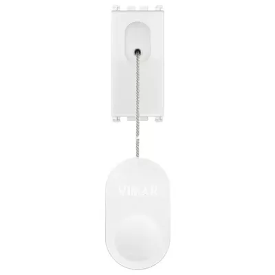 Immagine prodotto di Pulsante VIMAR 1P NO 10A, colore bianco - codice prodotto: 19052.B