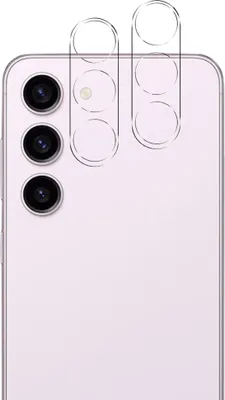 Zdjęcie produktu dla Ochrona aparatu dla Samsung Galaxy S23/S23+ [2 sztuki] Folia ochronna aparatu Przezroczysta folia ze szkła hartowanego Folia chroniąca przed zarysowaniem tylnej soczewki Osłona obiektywu Phonillico®