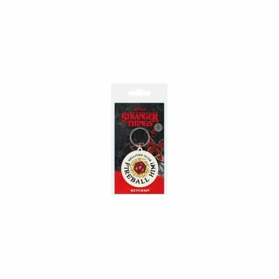 Zdjęcie produktu dla Gumowy brelok do kluczy Stranger Things 4 Fireball Him 6 cm
