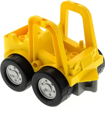 Produktbild von 1x Lego Duplo Fahrzeug LKW Frontlader gelb Baustelle 5650 4988 4505580 41927c01