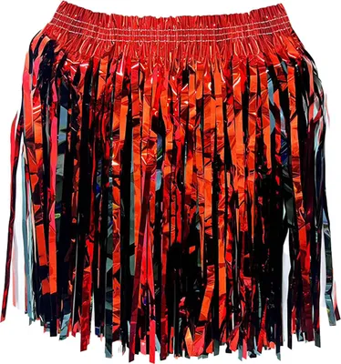 Produktbild von Rock für Erwachsene, Regen-Fransen, Quaste, Partyrock, leuchtende Farbe, verstellbarer Vorhang, Minirock, Festival-tauglicher Performance-Rock