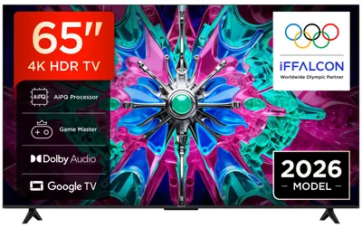 Produktbild von iFFALCON U65A 65U65A, 165,1 cm (65"), 3840 x 2160 Pixel, LCD, Smart-TV, WLAN, Schwarz