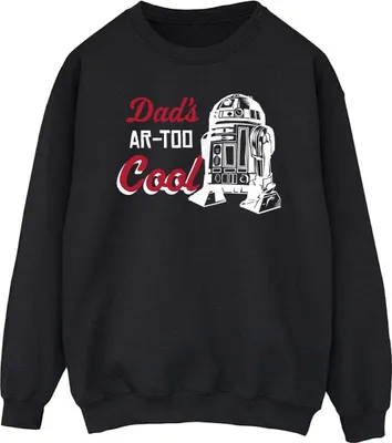 Produktbild von Star Wars - "Dads R2 Cool" Sweatshirt für Herren BI46097 (XL) (Schwarz)