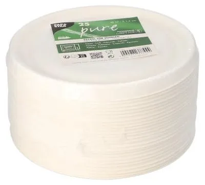 Produktbild von Deckel für Schalen Zuckerrohr "pure" rund Ø 17 cm · 1,2 cm weiss