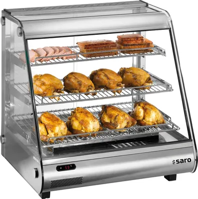 Image de Comptoir chauffant modèle Eline 120, dimensions : L 680 x P 580 x H 700